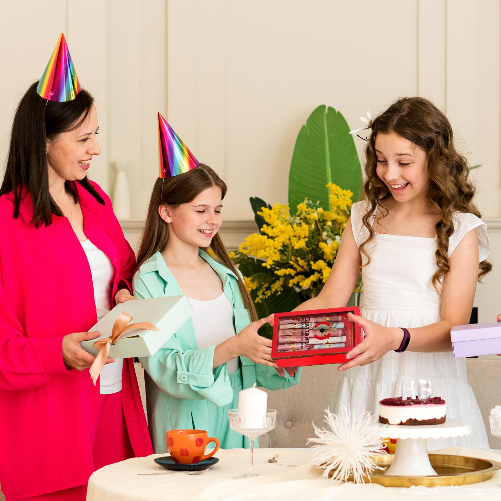 Anruzon - Originelle 18 Geburtstag Geschenk Frauen & Männer - 18.Geburtstag Geldgeschenke - Lustige Notfallbox mit Hammer und Seil - Deko Holzkiste - Personalisierbares Geschenk